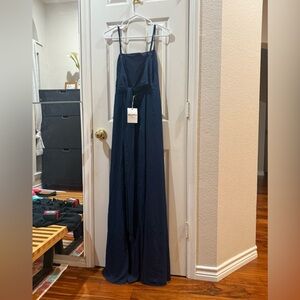 MU MU Women dress .from shoulder down 53 inch .waist 14 and  a half